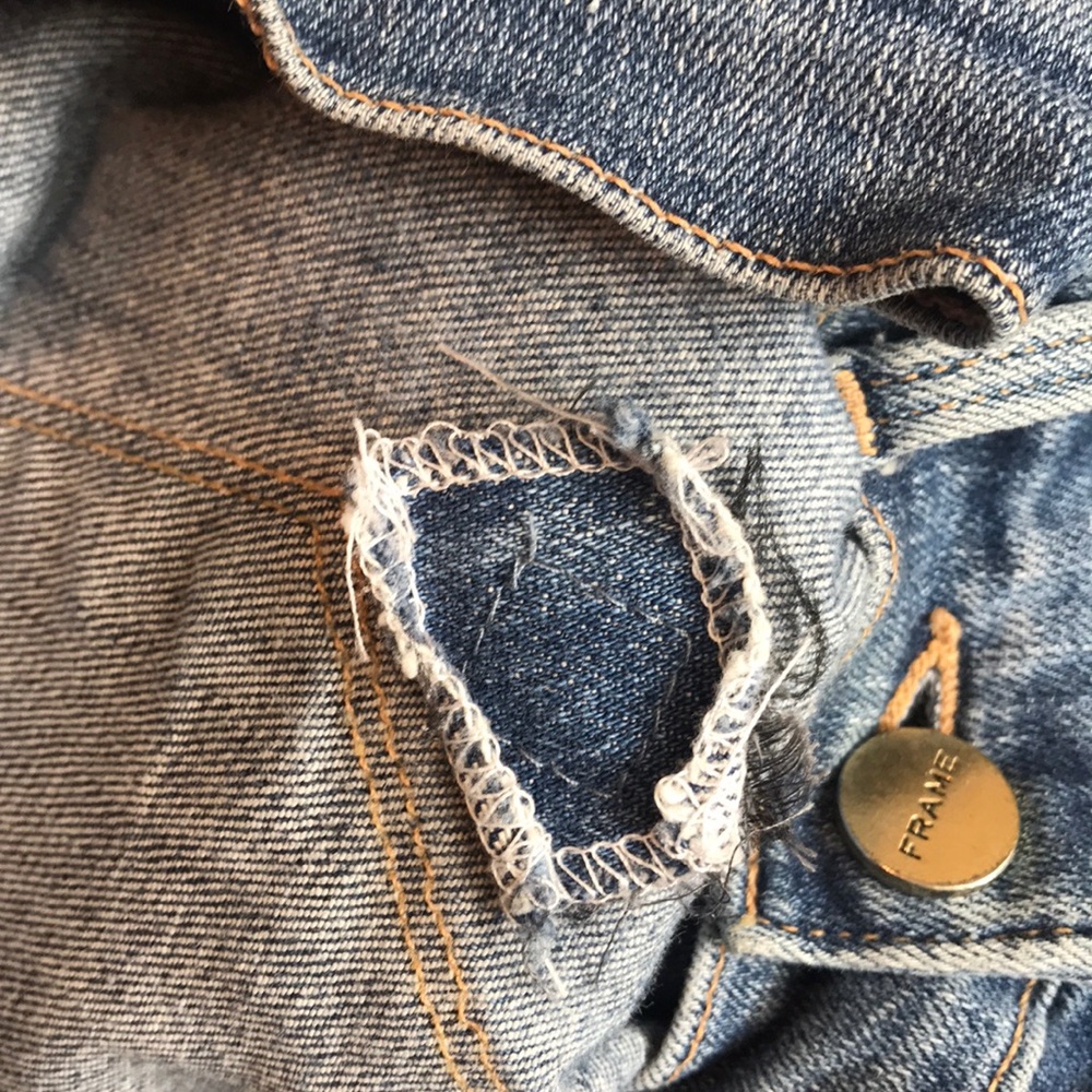 FRAME Denim Le Skinny De Jeanne jeans SIZE 25 - Picture 8 of 8